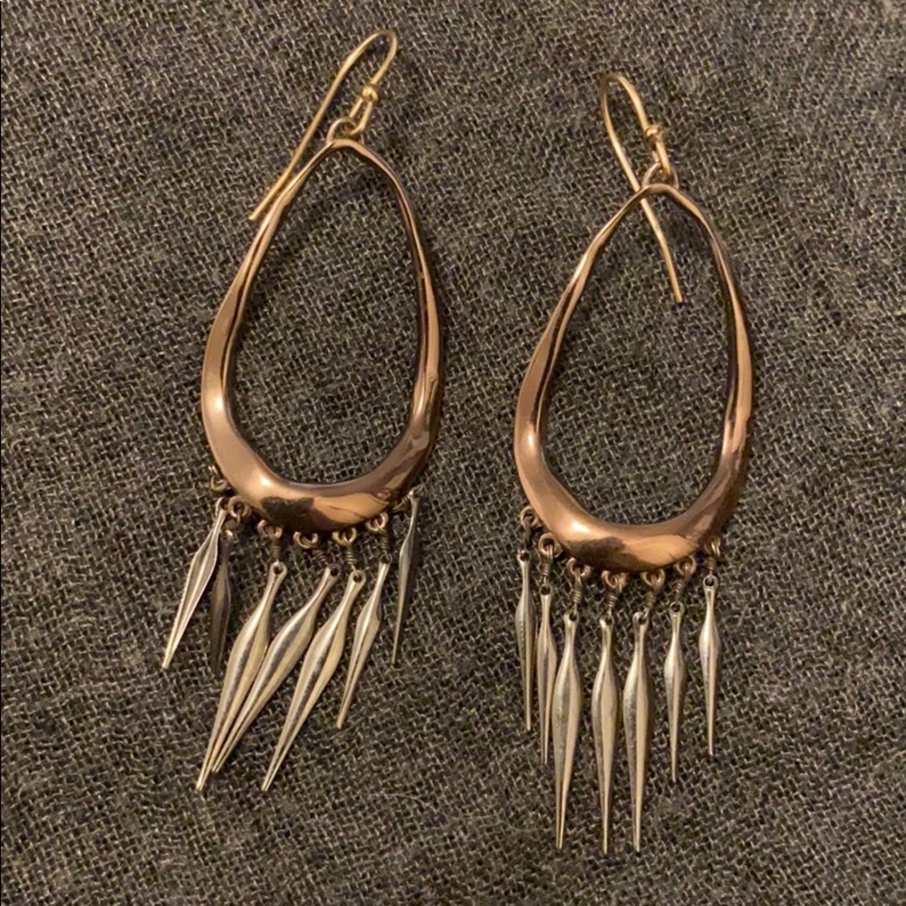 Alexis Bittar Havisham drop earrings with spikes